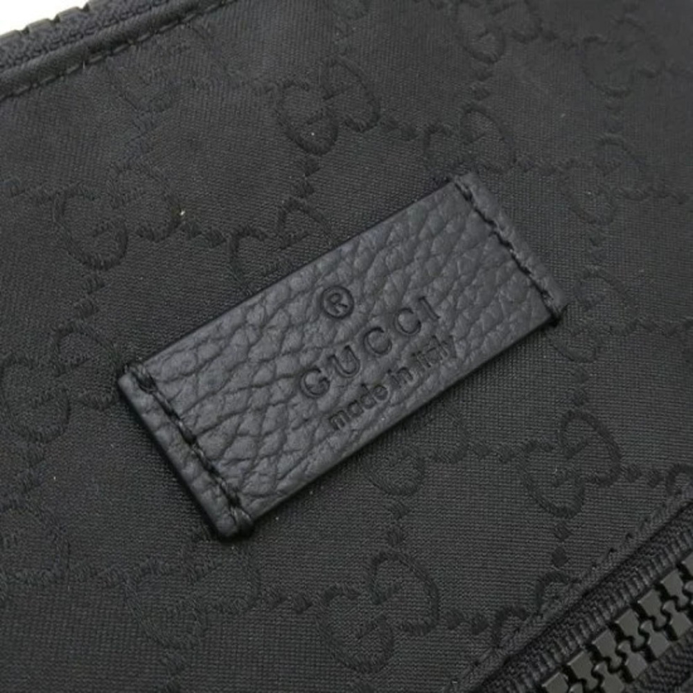 Gucci GG Flat Messenger Bag black canvas - Picture 7 of 9
